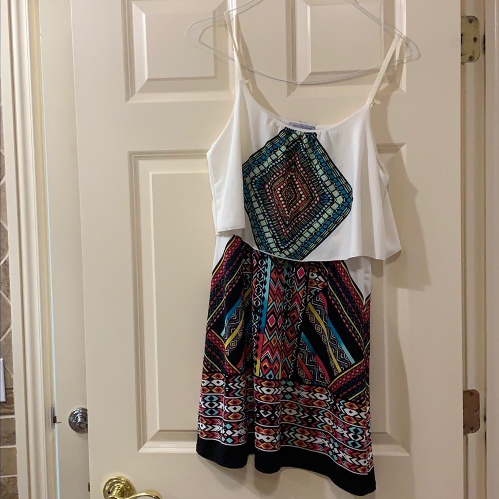 Charlotte Russe patterned dress